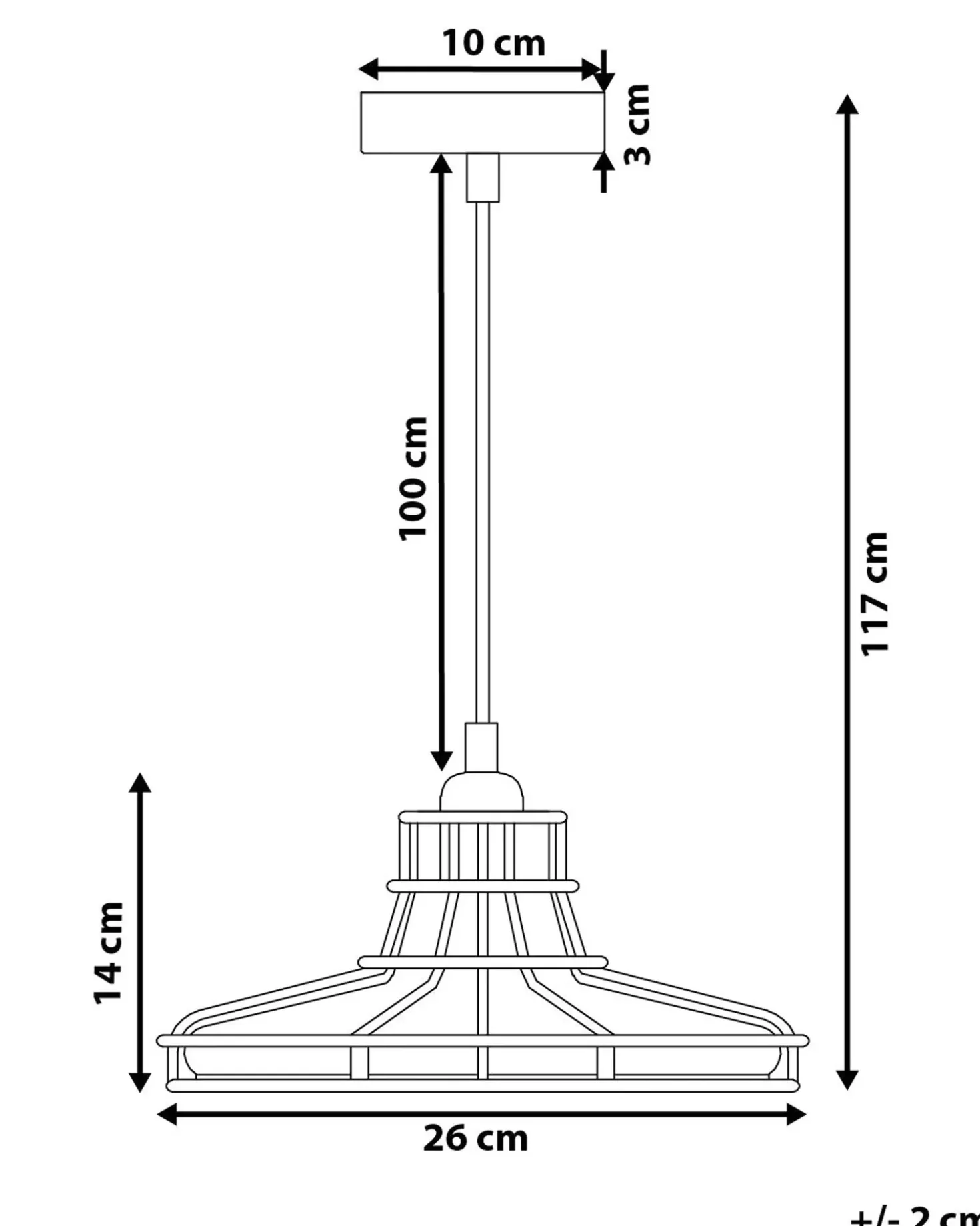 Lampadario TORRE Vetro Rame
