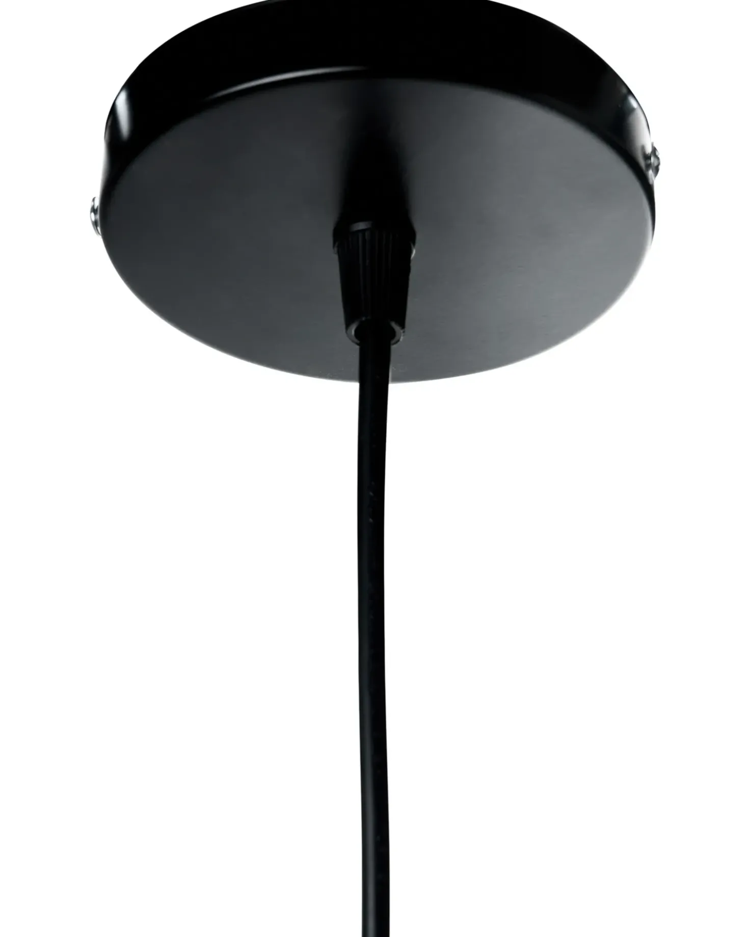 Lampadario TURABO Rattan Nero/Bianco