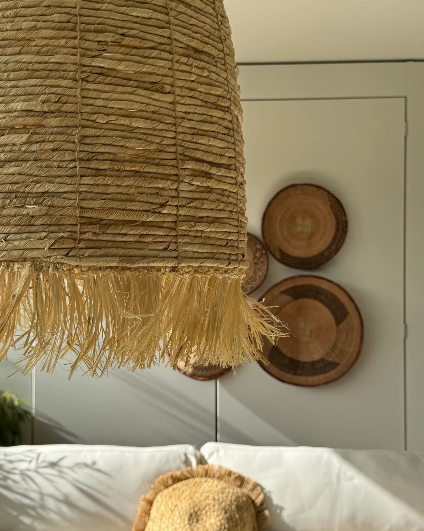 Lampadario TUTONG Vimini Naturale