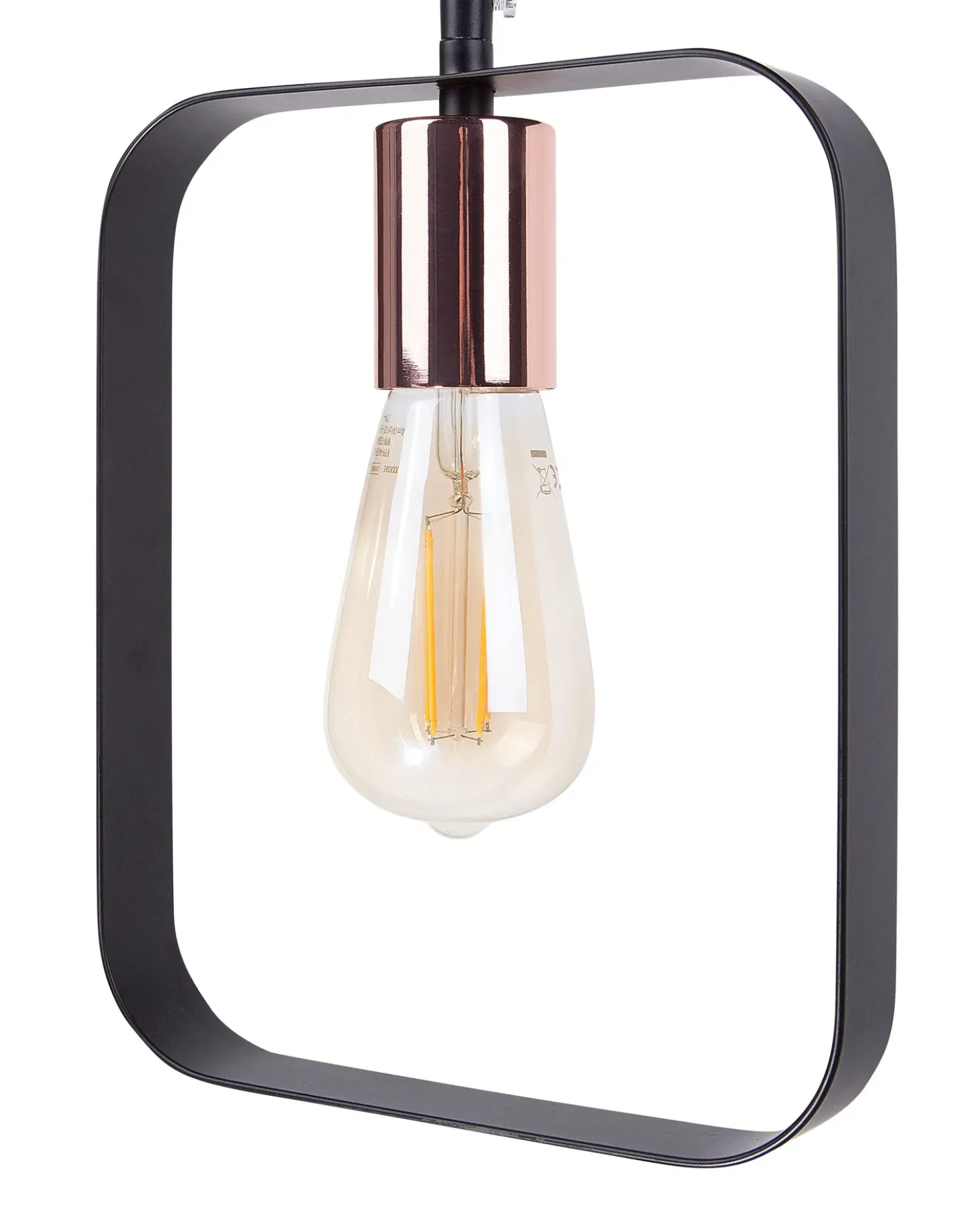 Lampadario VOMANO Metallo Nero