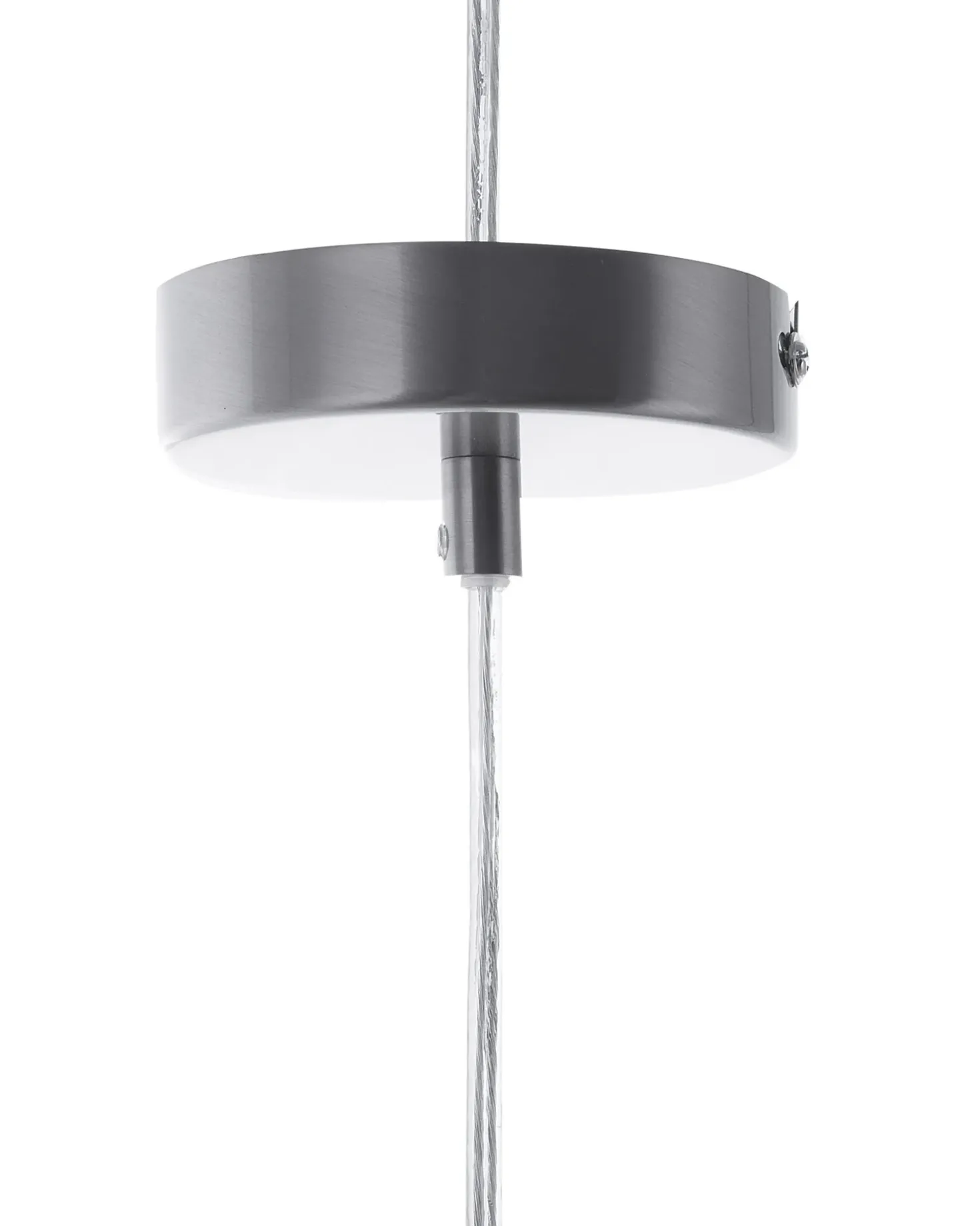 Lampadario WILTZ Vetro Grigio chiaro