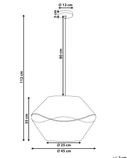 Lampadario YAMBOU Corda di carta Naturale