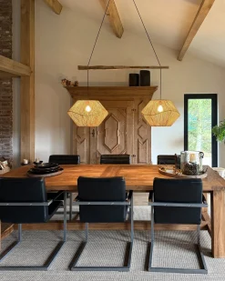 Lampadario YAMBOU Corda di carta Naturale