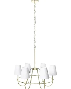 Lampadario YAMETHIN Metallo Oro