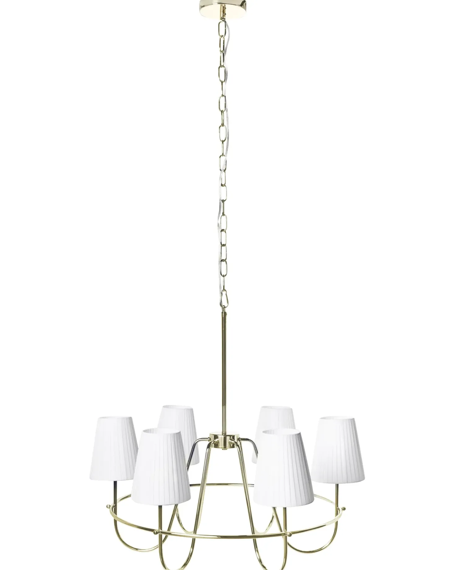 Lampadario YAMETHIN Metallo Oro