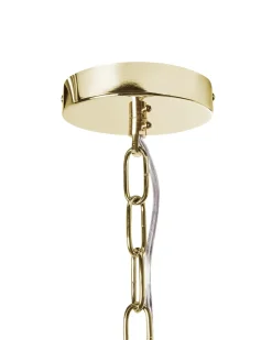 Lampadario YAMETHIN Metallo Oro