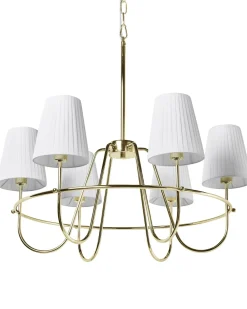 Lampadario YAMETHIN Metallo Oro