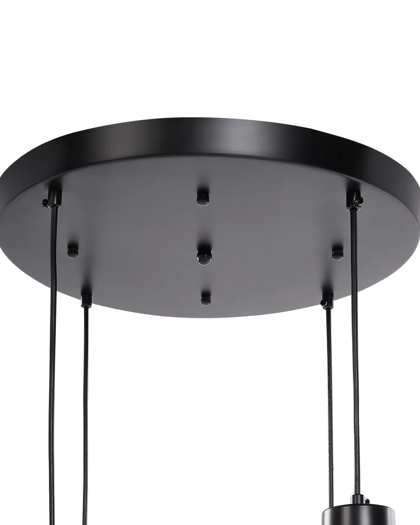 Lampadario ZAYANDE Vetro Grigio chiaro
