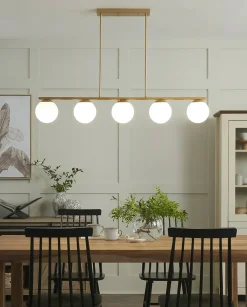 Lampadario ZIKULI Metallo Oro