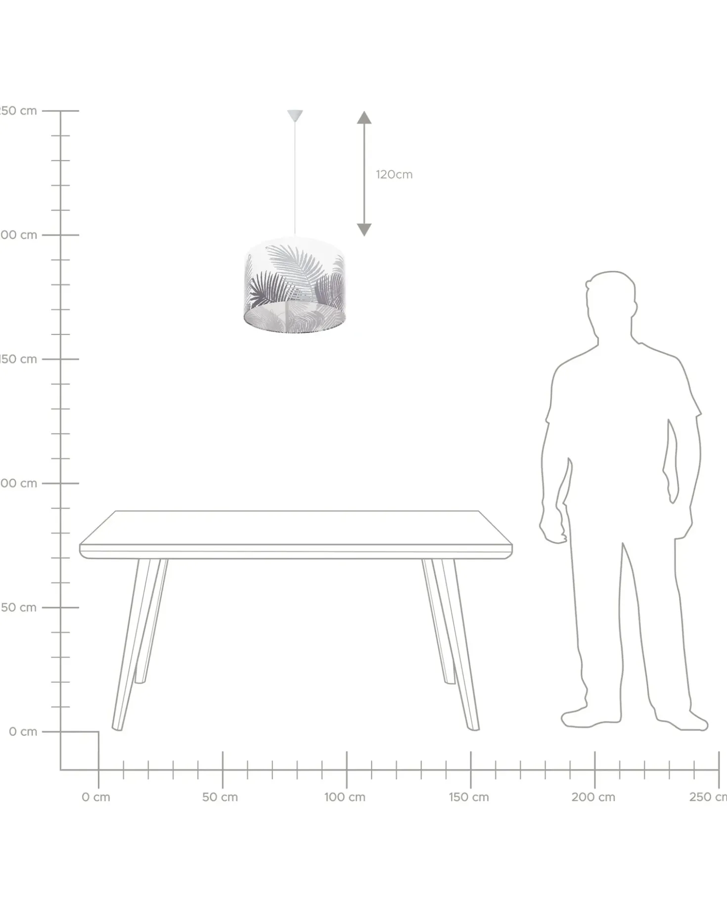 Lampadario ZILLER Bianco