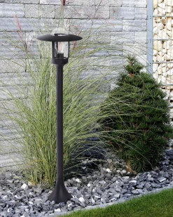 Lampione da giardino TIZU Nero