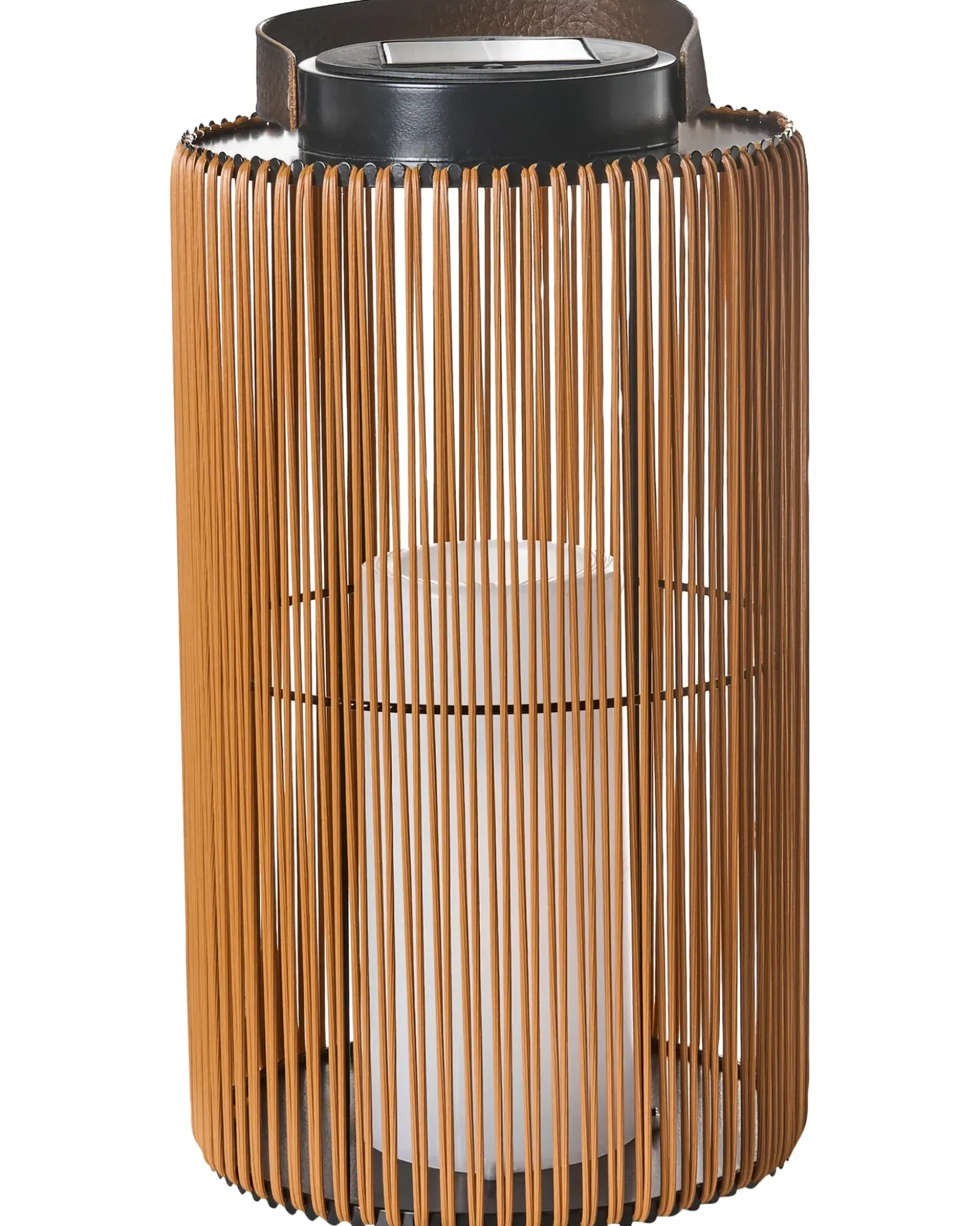 Lanterna a energia solare MACHILI 53 cm Marrone