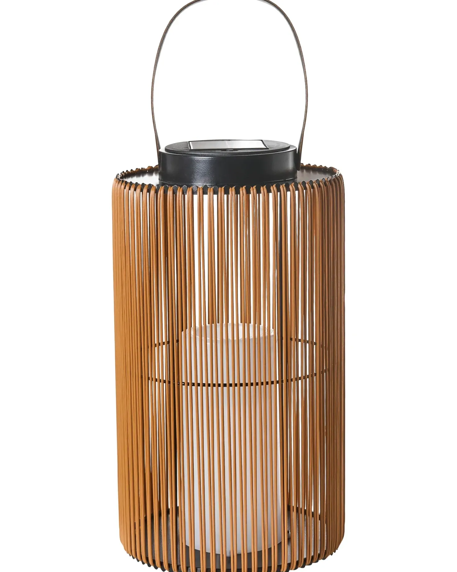 Lanterna a energia solare MACHILI 53 cm Marrone