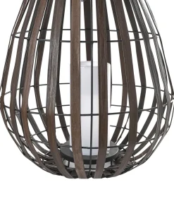 Lanterna a energia solare LUFUPA 61 cm Marrone scuro