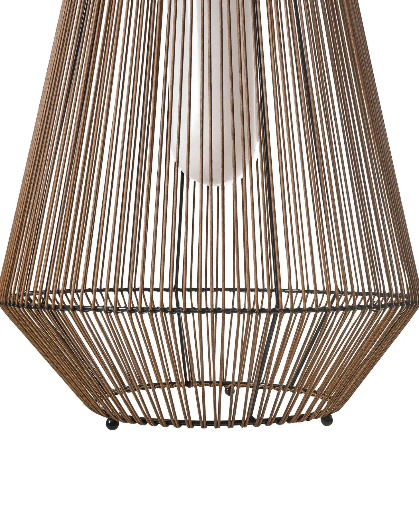 Lanterna a energia solare LUSWISHI 68 cm Naturale