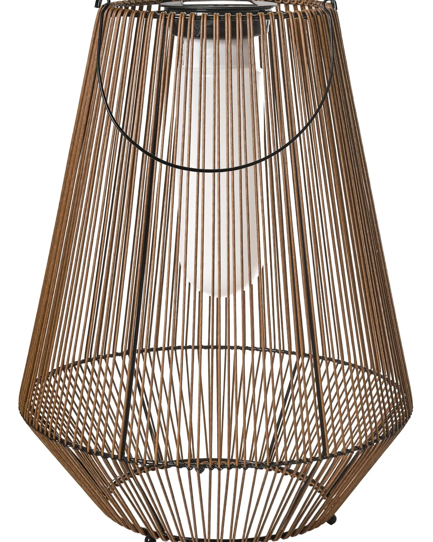 Lanterna a energia solare LUSWISHI 68 cm Naturale