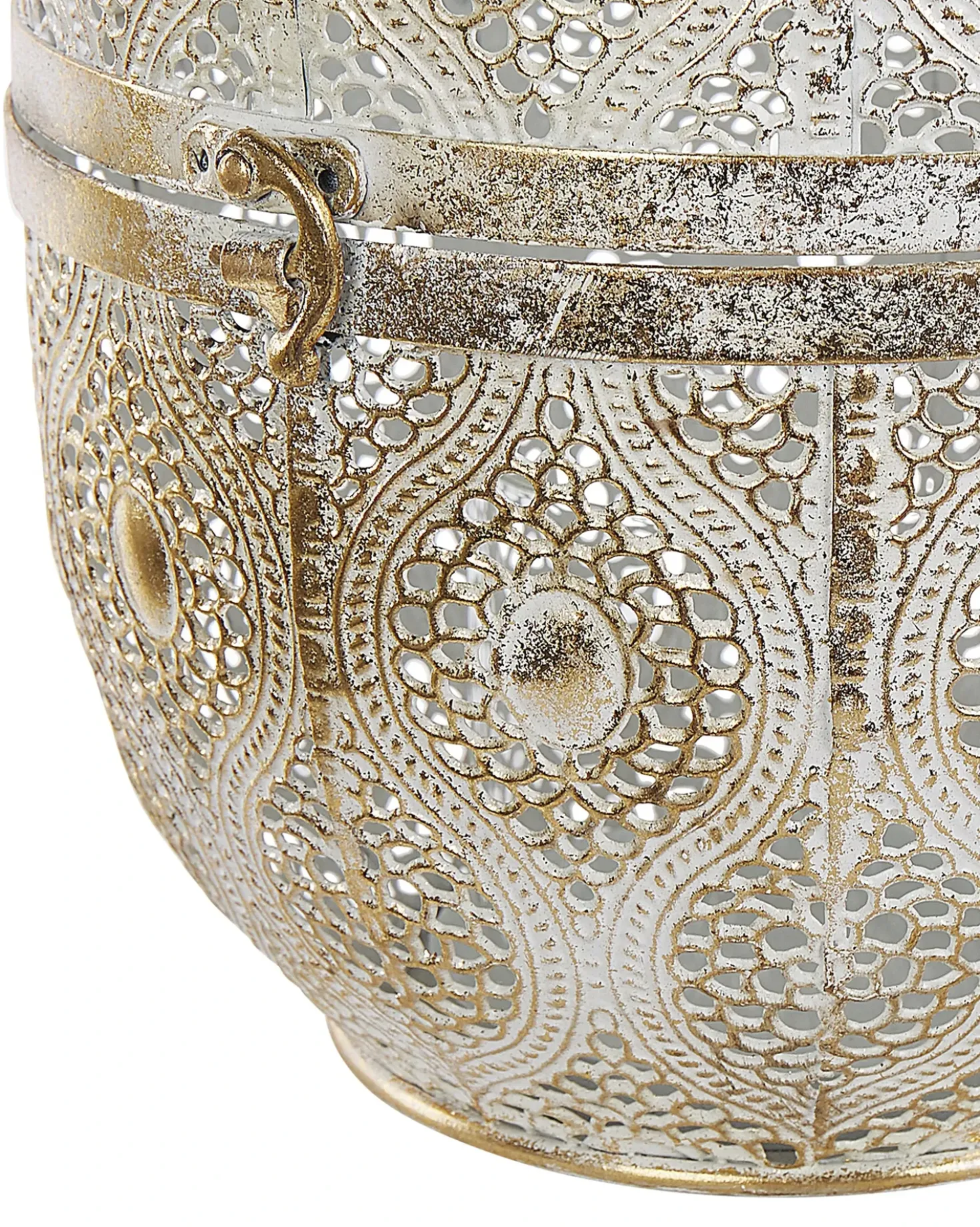 Lanterna AMORGOS Metallo 34 cm Oro