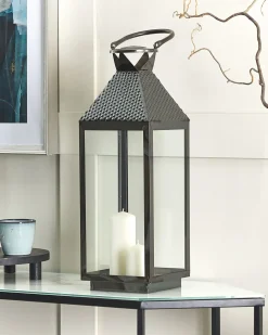 Lanterna BALI Acciaio inox 54 cm Nero