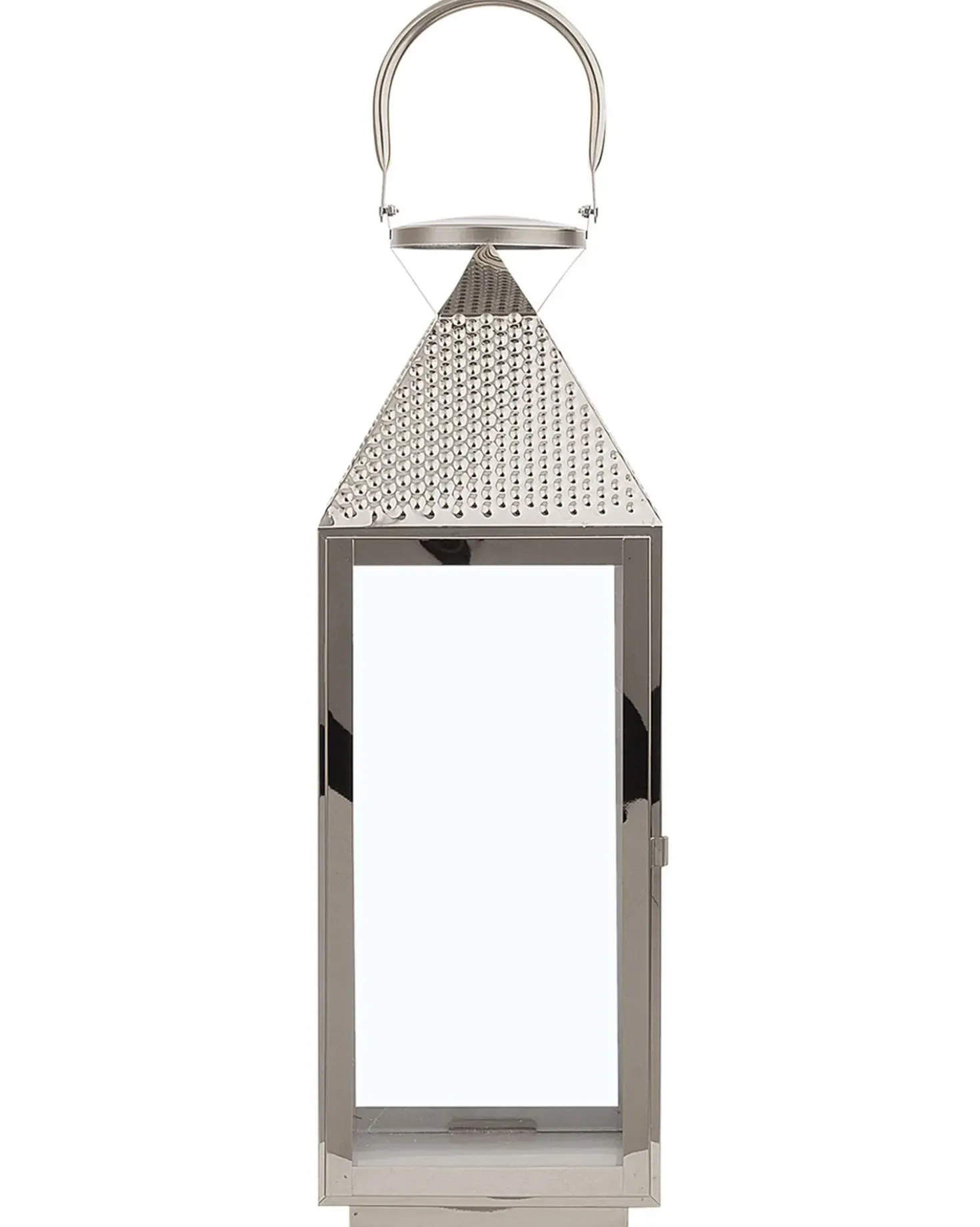 Lanterna BALI Acciaio inox 55 cm Argento