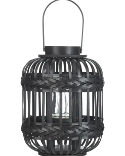 Lanterna BORACAY Bambù 30 cm Nero