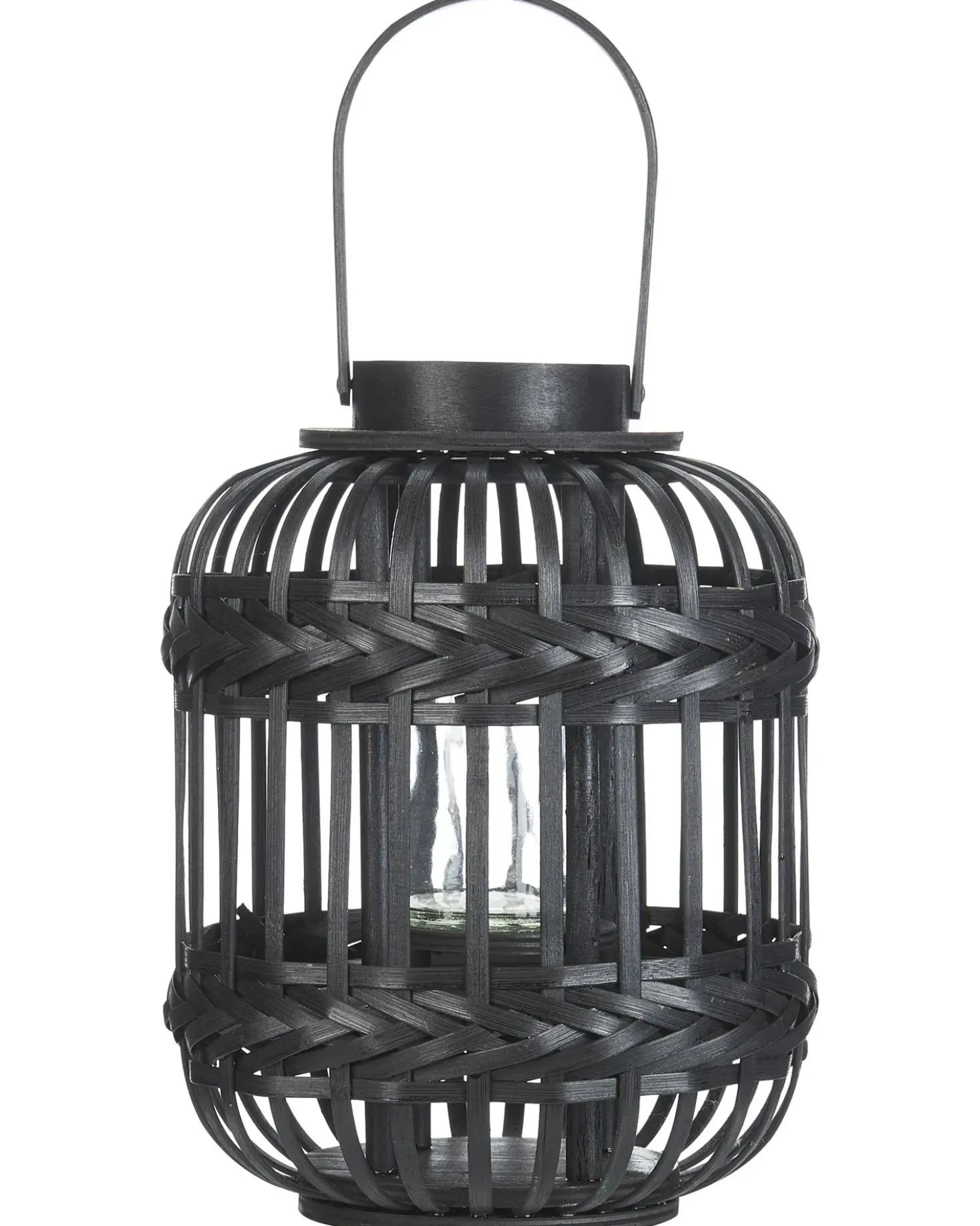 Lanterna BORACAY Bambù 30 cm Nero