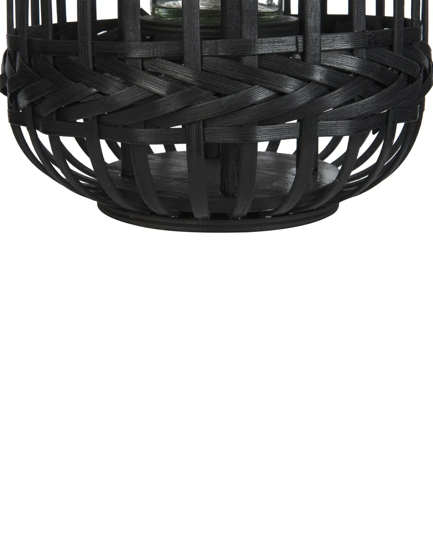 Lanterna BORACAY Bambù 30 cm Nero