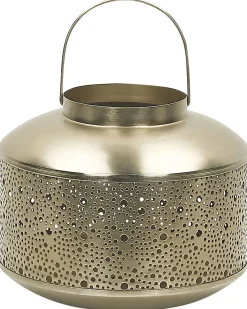Lanterna CORFU Metallo 22 cm Oro