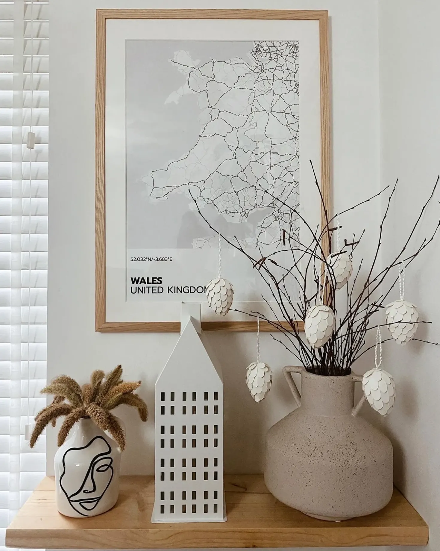Lanterna DOLOK Metallo 40 cm Bianco