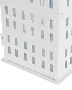 Lanterna DOLOK Metallo 40 cm Bianco