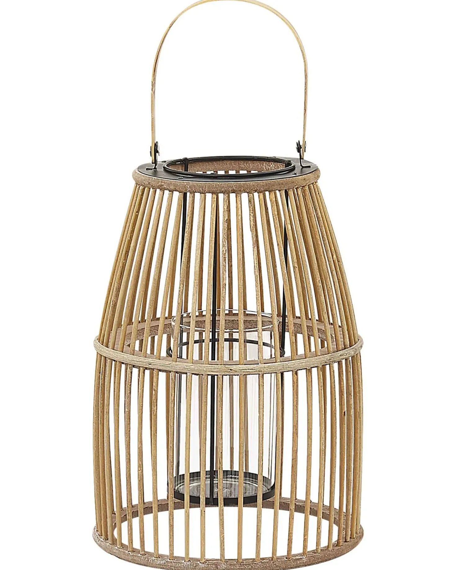 Lanterna HOSTE Bambù 32 cm Beige