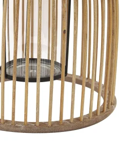 Lanterna HOSTE Bambù 32 cm Beige