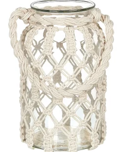 Lanterna JALEBI Tessuto 28 cm Bianco sporco