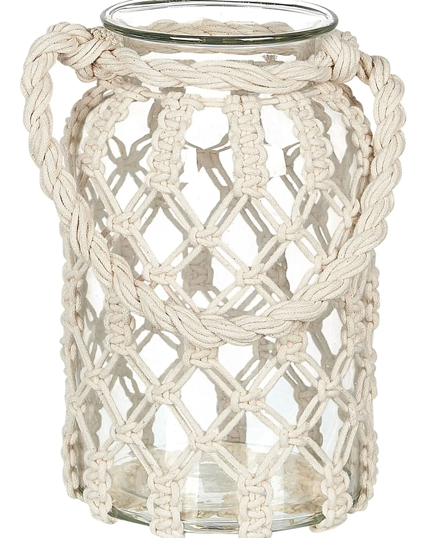 Lanterna JALEBI Tessuto 31 cm Bianco sporco