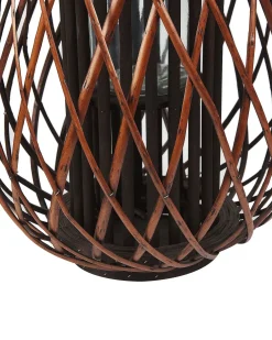 Lanterna KIUSIU Legno di salice 60 cm Marrone