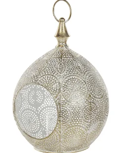 Lanterna LAESO Metallo 33 cm Oro