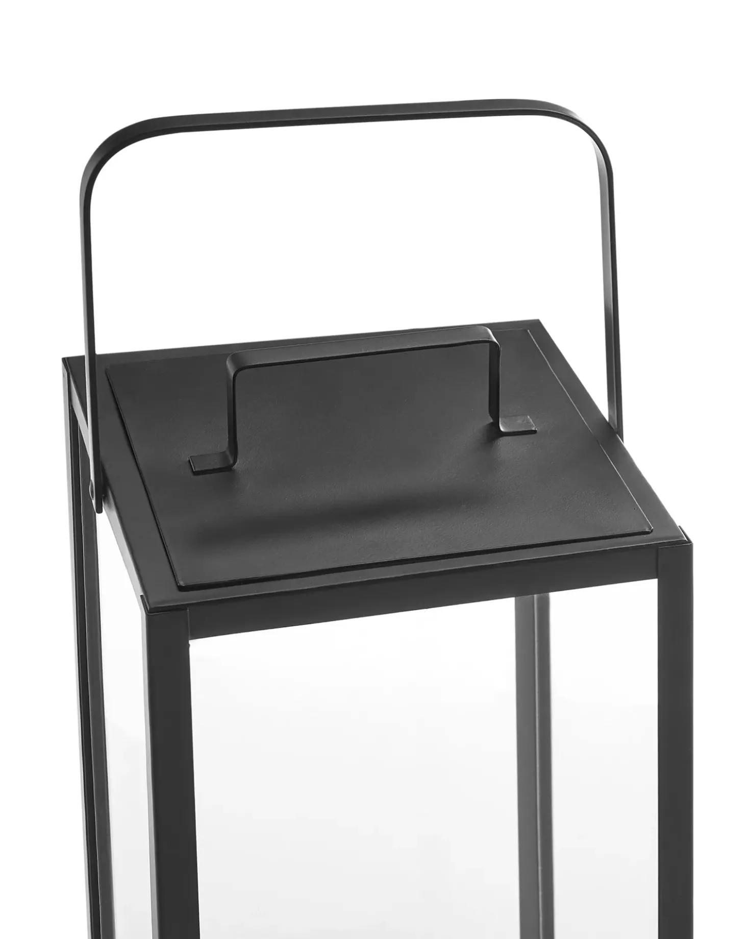 Lanterna LEPAR Metallo 53 cm Nero