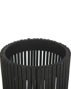Lanterna LEYTE Bambù 58 cm Nero