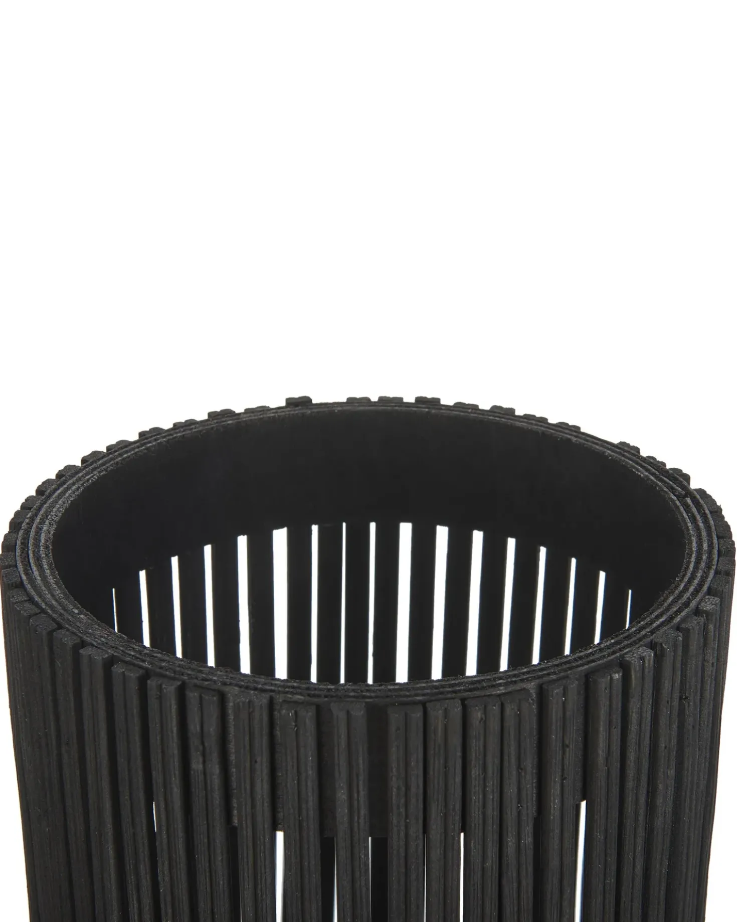 Lanterna LEYTE Bambù 58 cm Nero