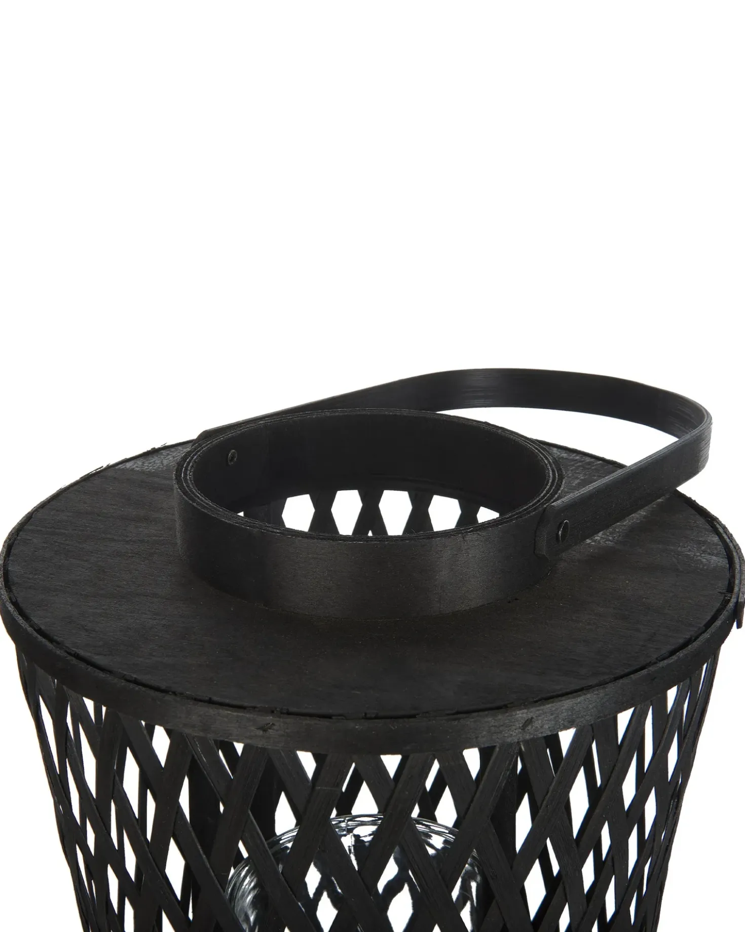 Lanterna MACTAN Bambù 58 cm Nero