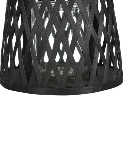 Lanterna MACTAN Bambù 38 cm Nero