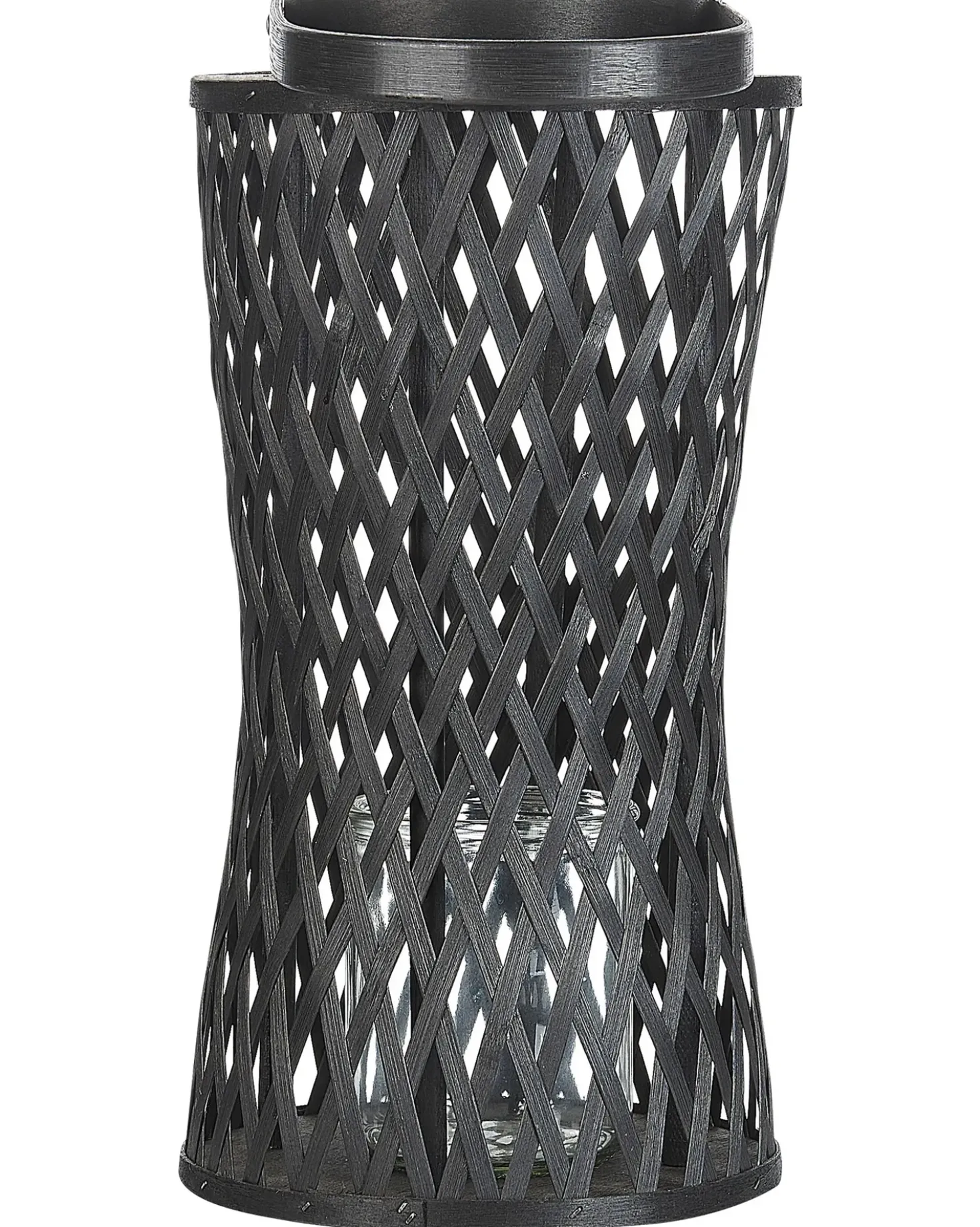 Lanterna MACTAN Bambù 38 cm Nero
