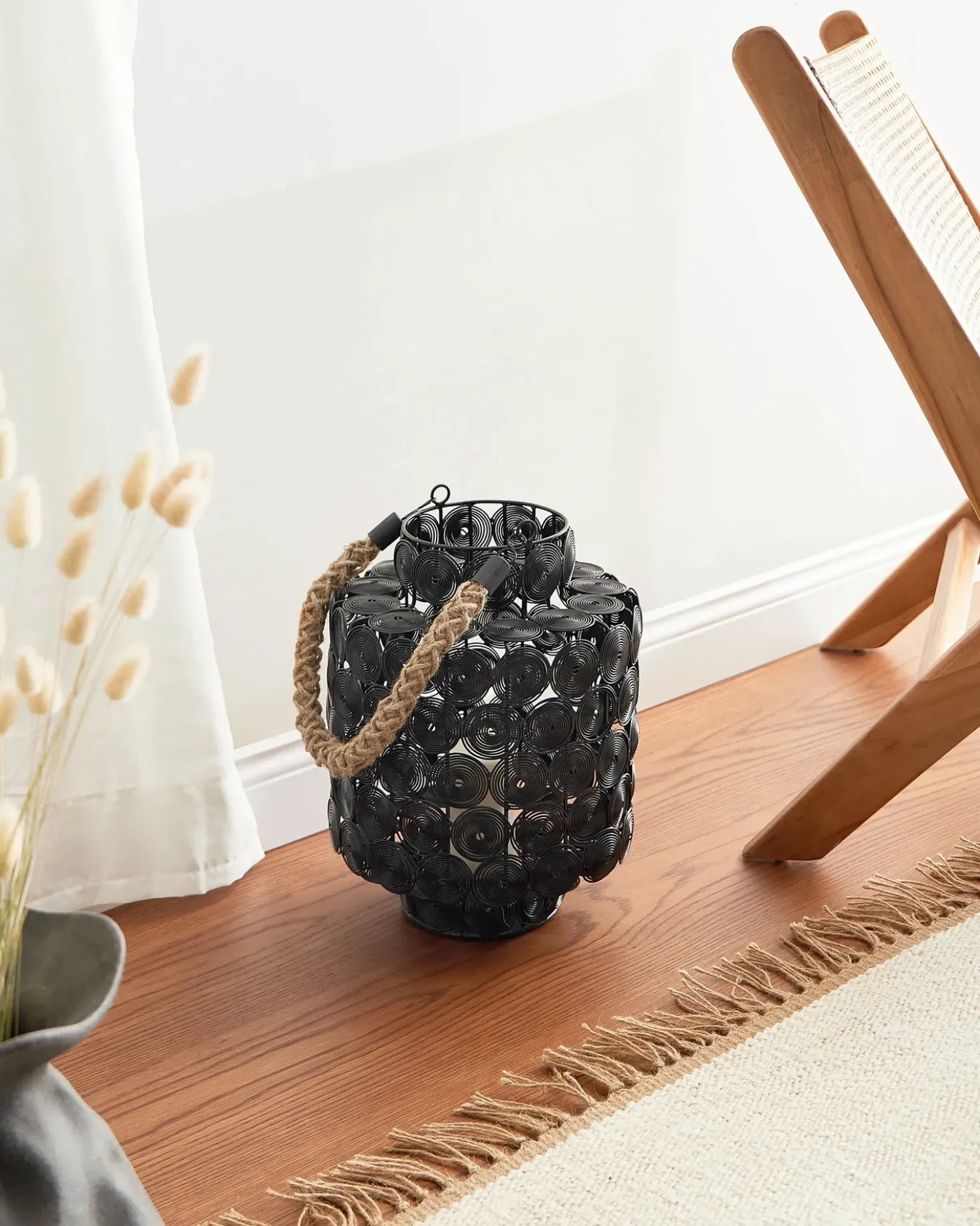 Lanterna MMOJSTIR Metallo 35 cm Nero