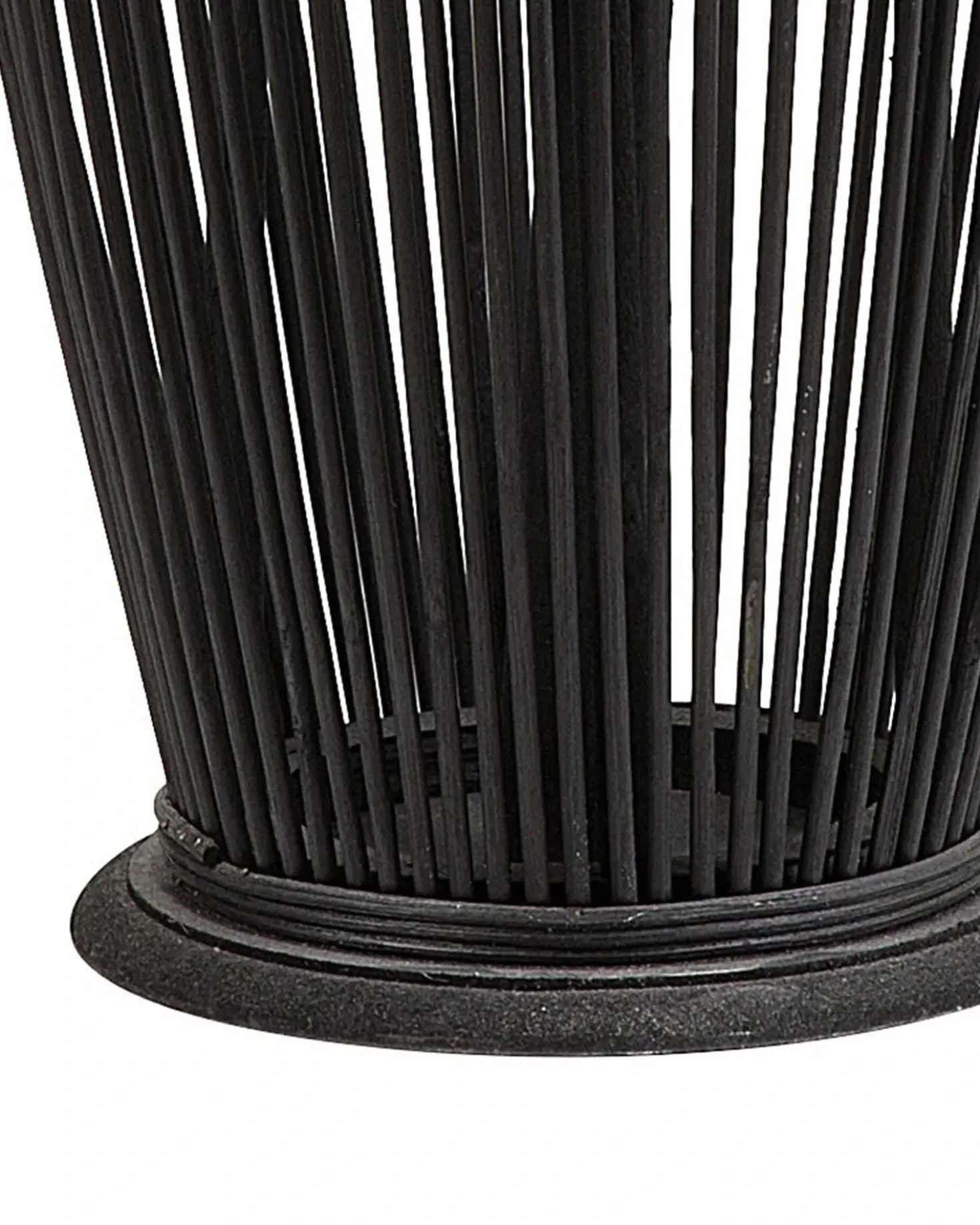 Lanterna TAHITI Bambù 84 cm Nero