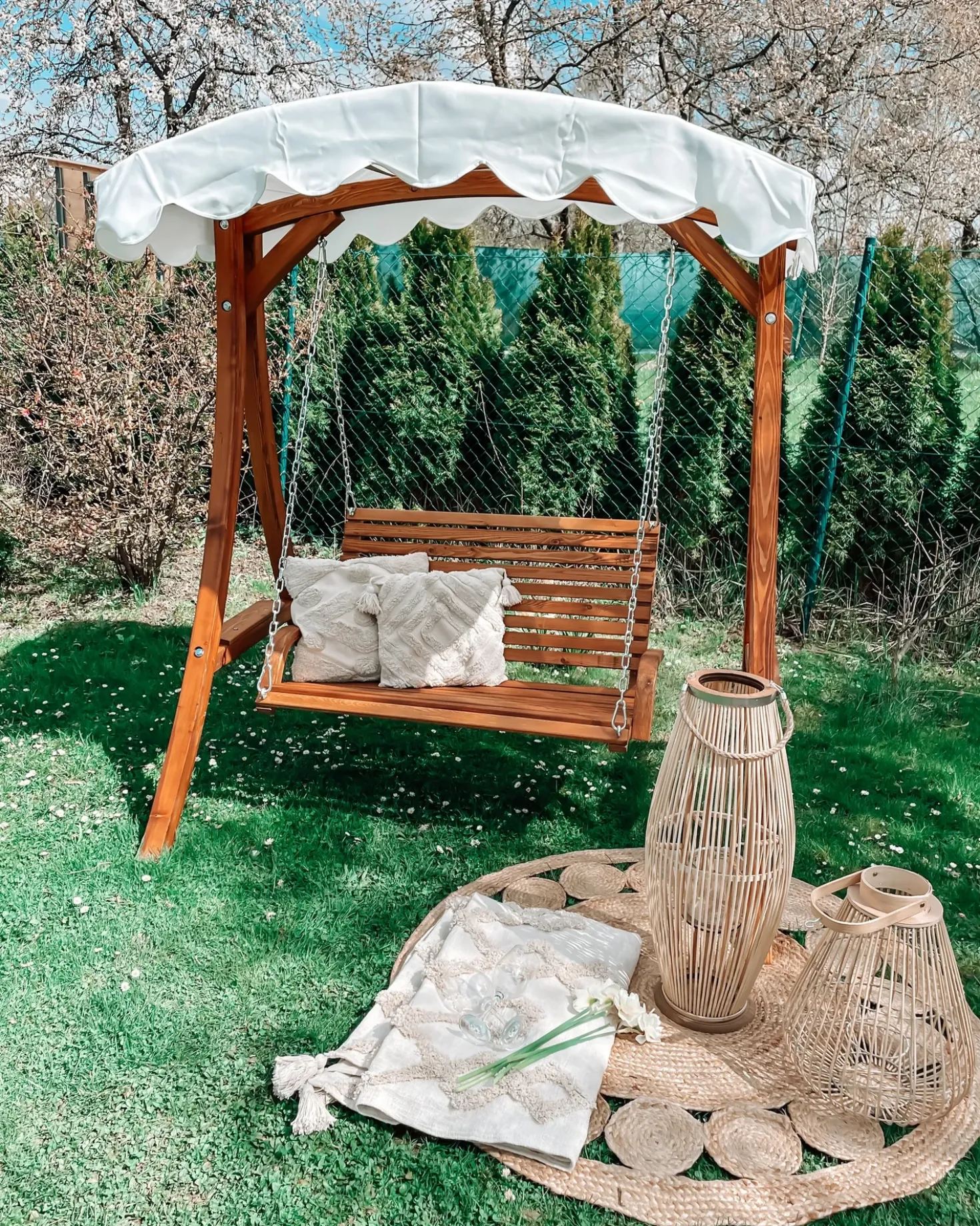 Lanterna TAHITI Bambù 84 cm Naturale