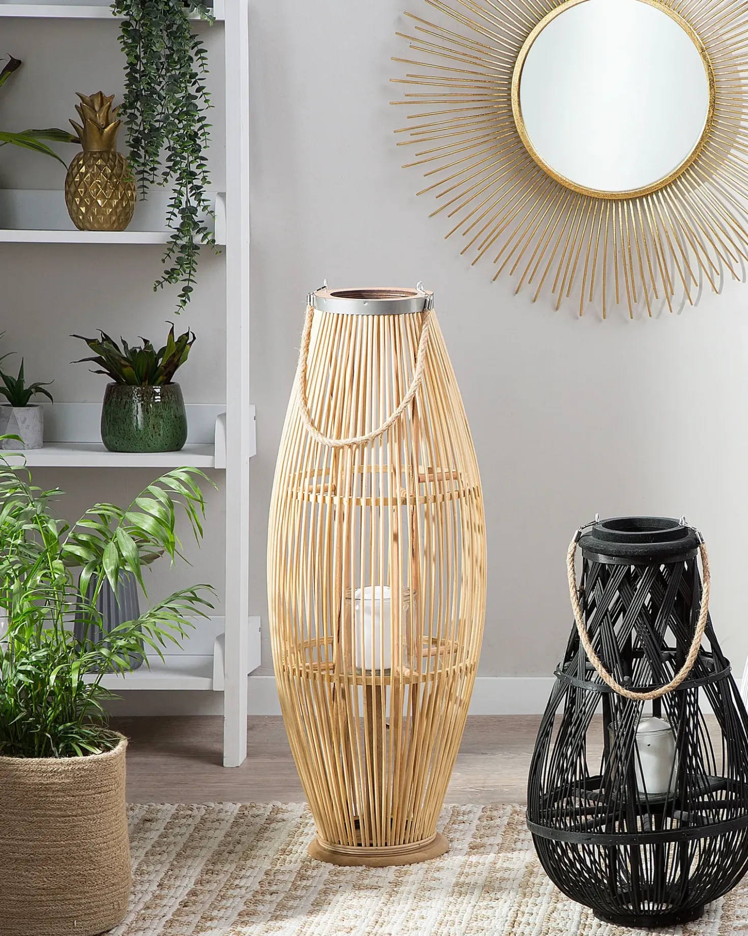 Lanterna TAHITI Bambù 84 cm Naturale