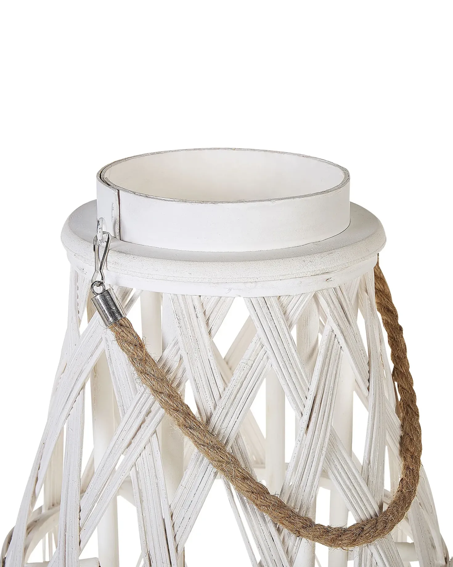 Lanterna TONGA Bambù 77 cm Bianco
