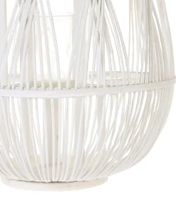 Lanterna TONGA Bambù 56 cm Bianco