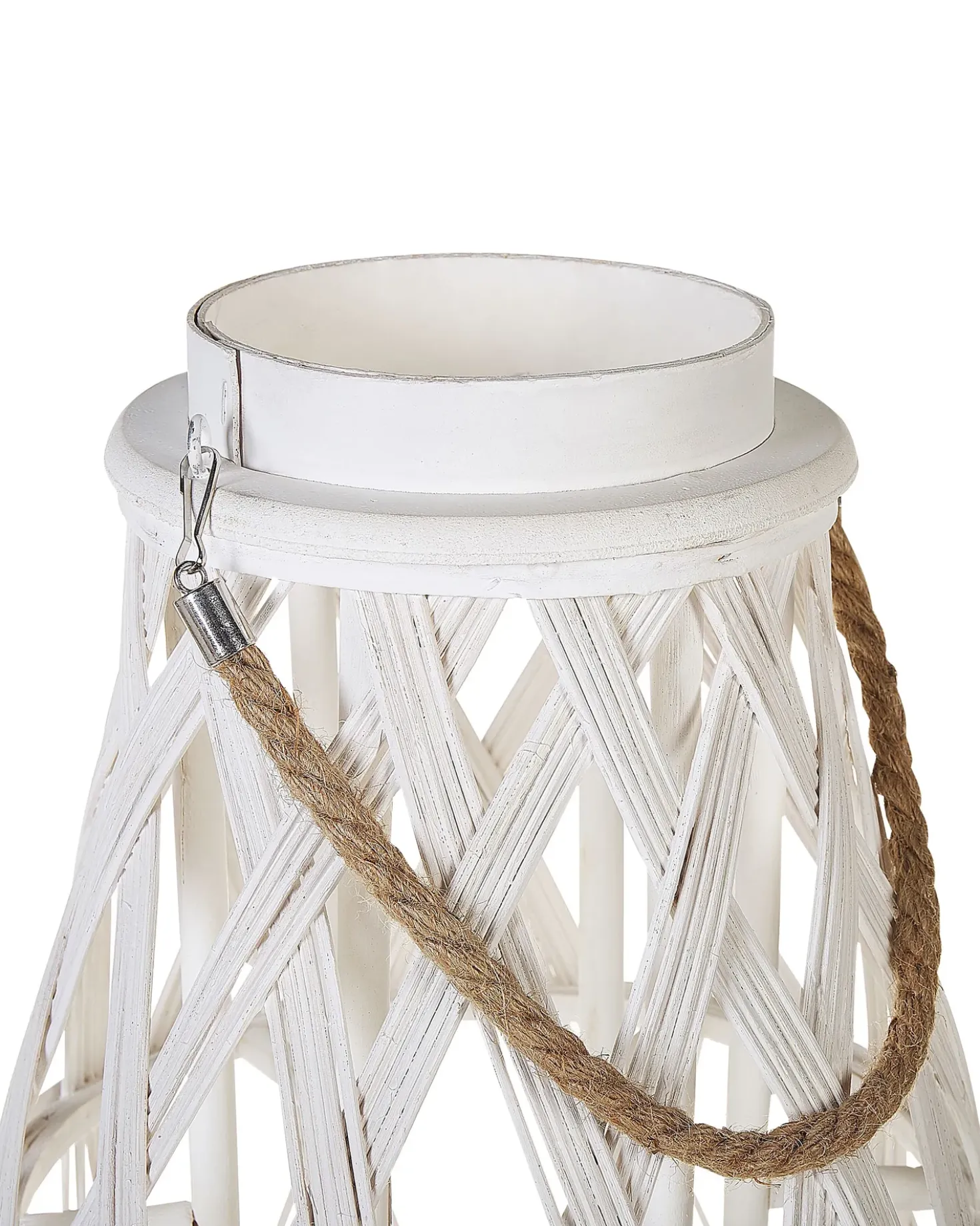 Lanterna TONGA Bambù 56 cm Bianco