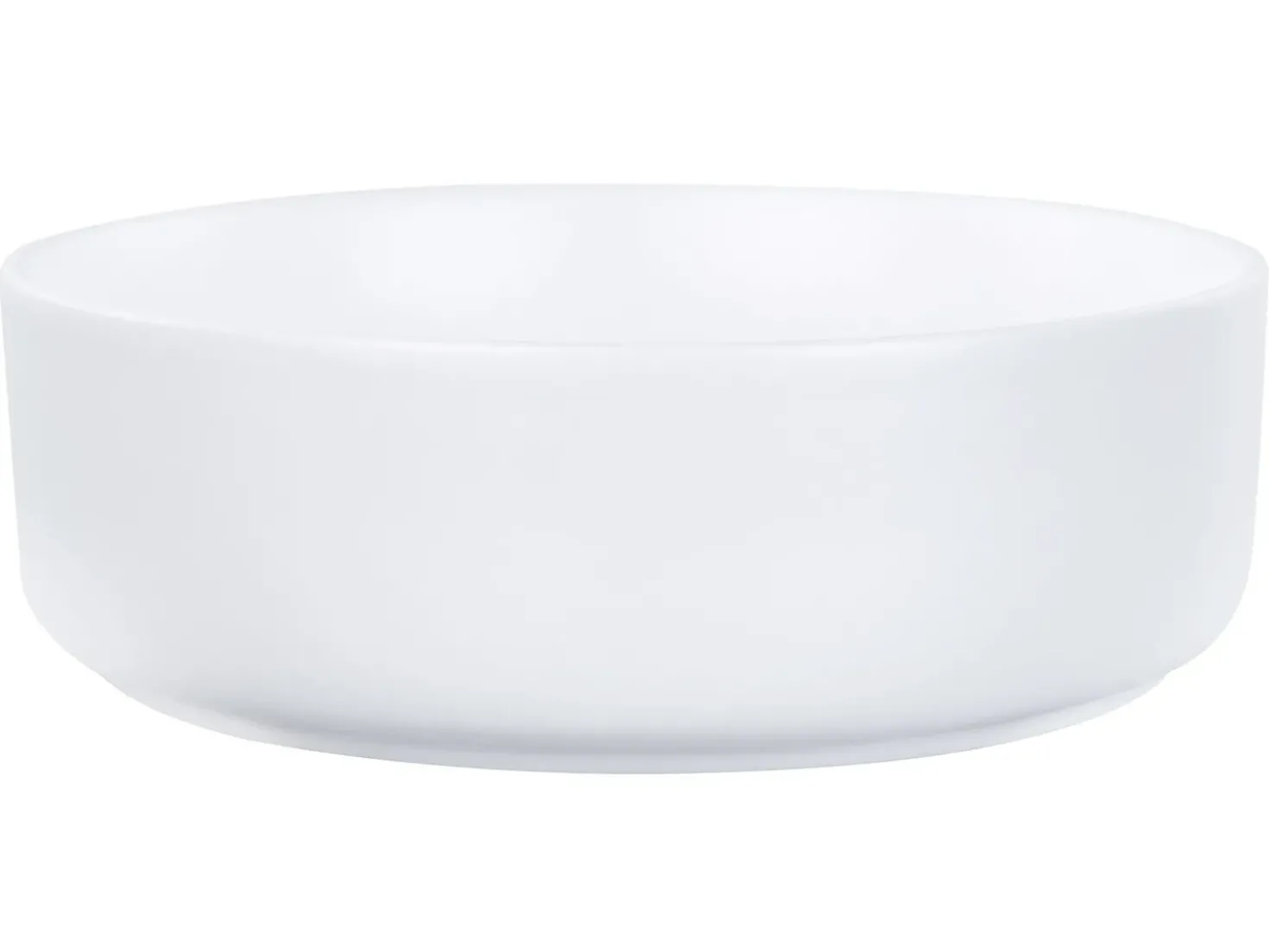 Lavabo da appoggio CALIG ⌀ 36 cm Ceramica Bianco sporco