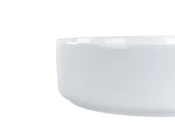 Lavabo da appoggio CALIG ⌀ 36 cm Ceramica Bianco
